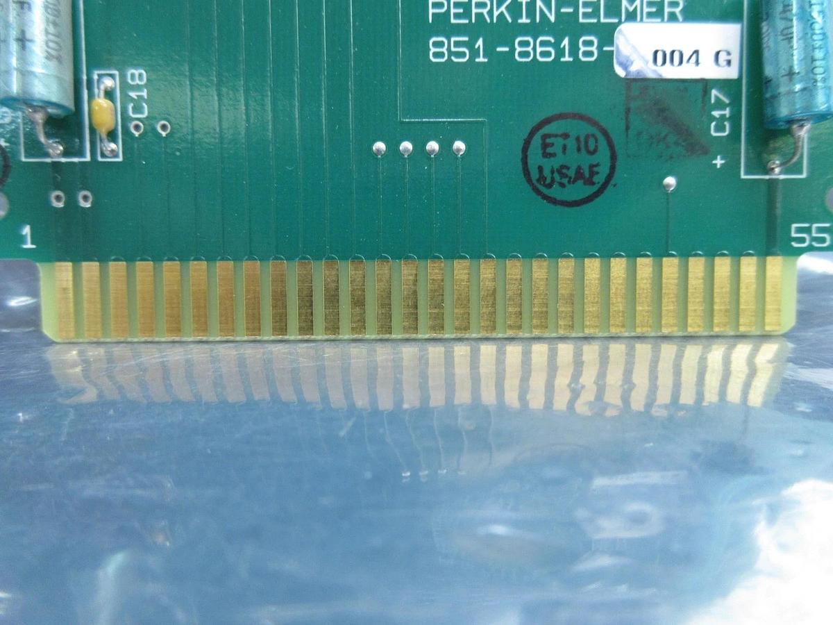 Used Perkin-Elmer 851-8618-004 Processor PCB Card A5167 Rev. G SVG ASML 90S Used