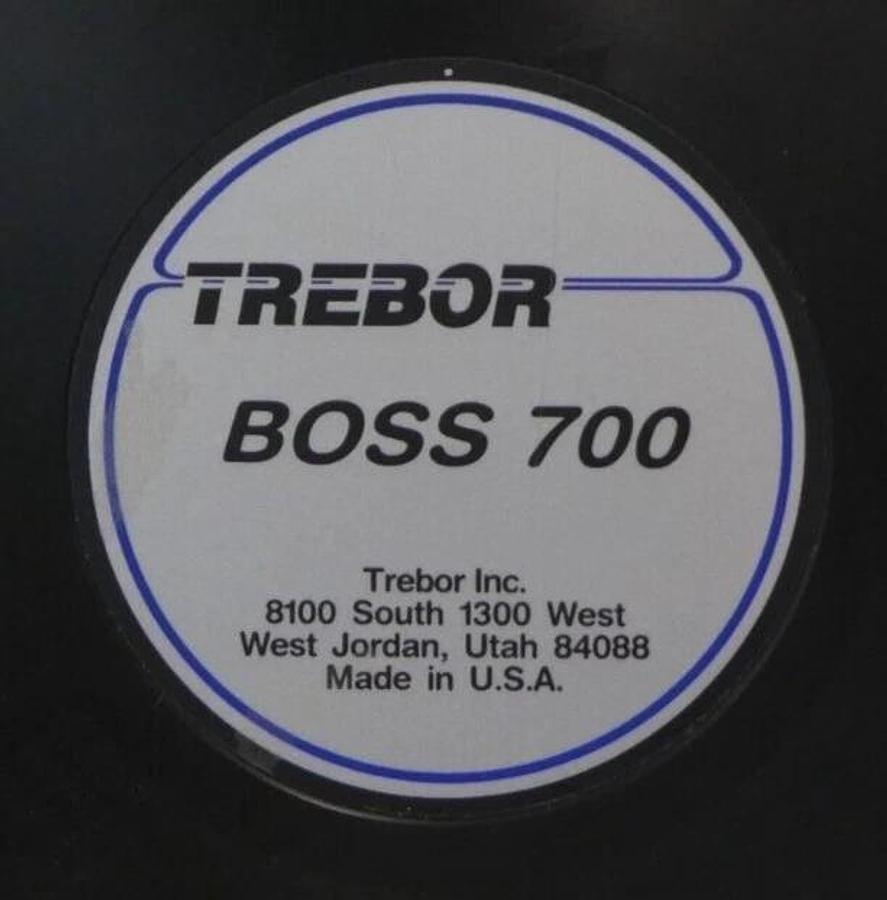 Used Trebor 70900-70 Ultra High Purity Chemical Pump Boss 700 Working Surplus