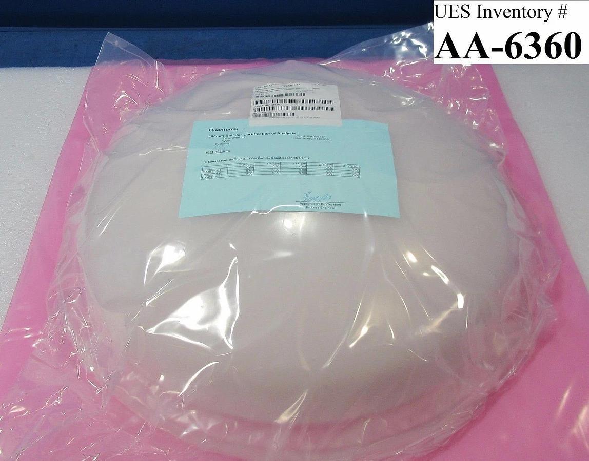 Refurbished AMAT Applied Materials 0040-61317 Aluminum Oxide Quartz Bell Jar Refurbished