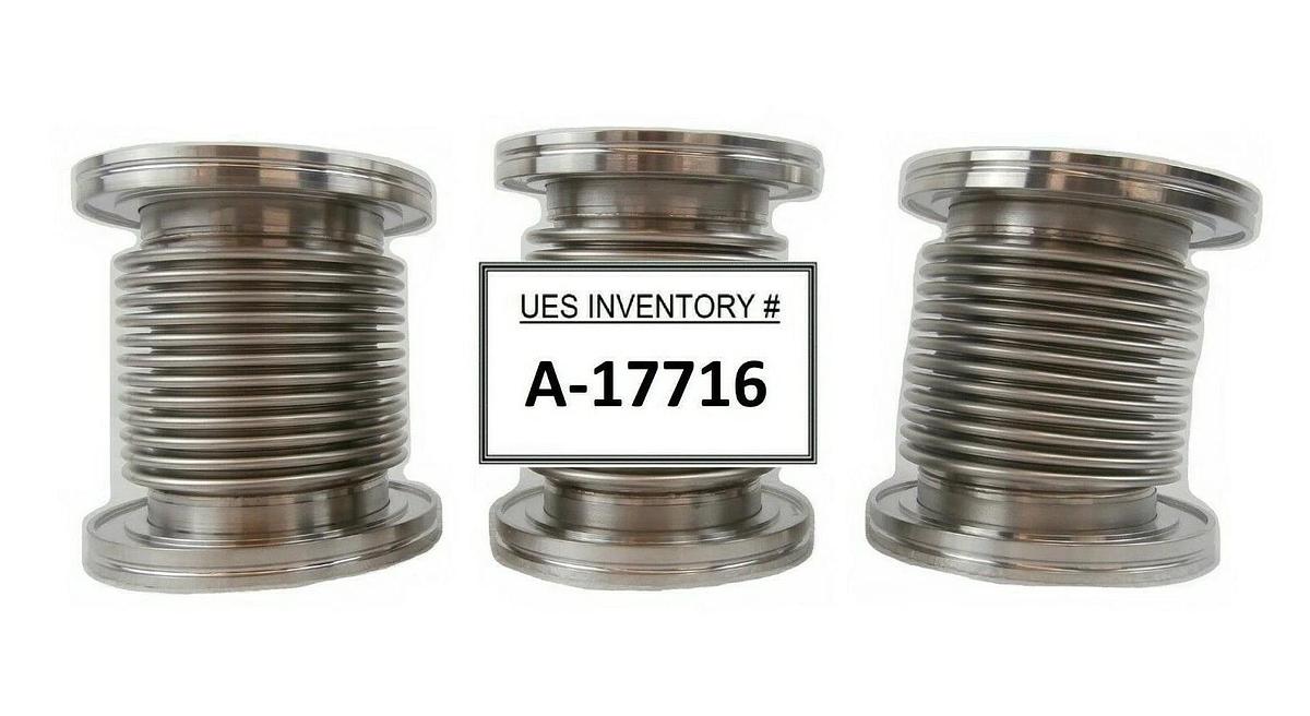 Used Edwards ISO80 High Vacuum Flexible Bellows 5" Reseller Lot of 3 Working Spare