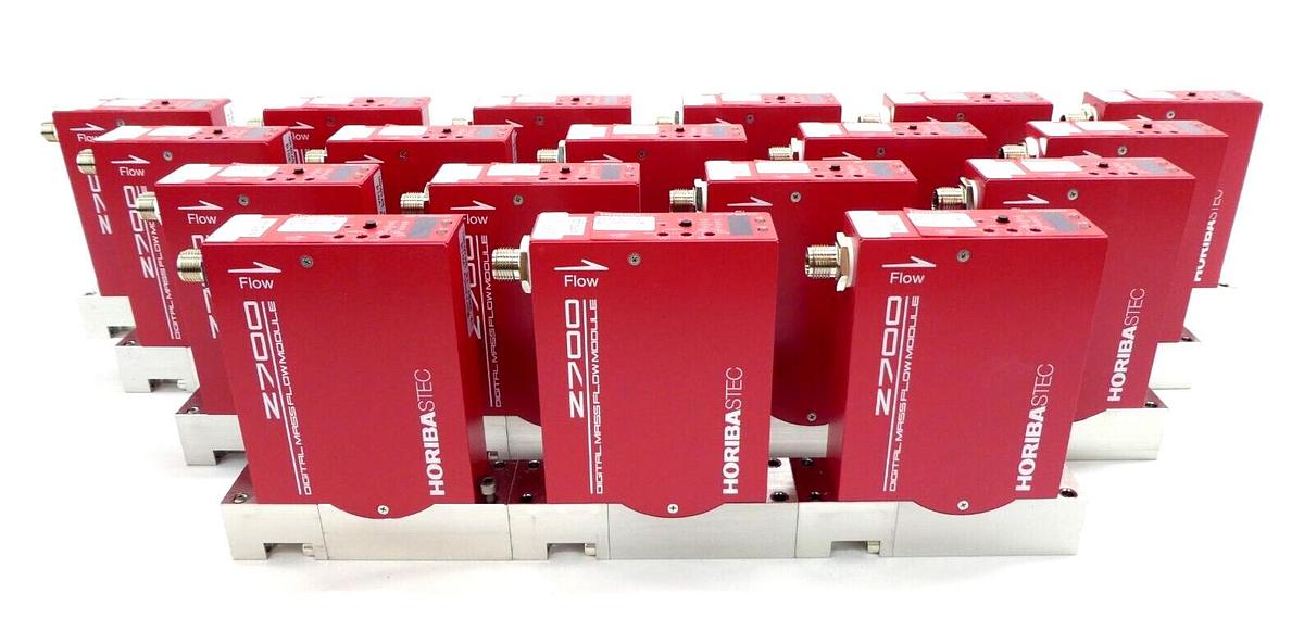 Used Horiba STEC SEC-Z714AGX Mass Flow Controller MFC 0190-41105 Lot of 18 Working