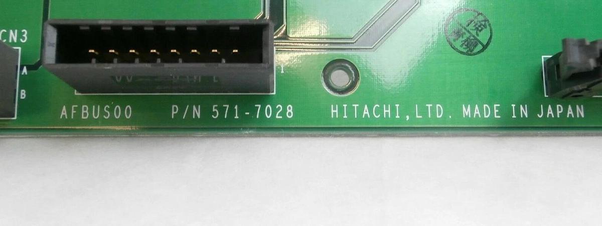 Used Hitachi 571-7028 Backplane Interface PCB AFBUS00 I-900SRT Working Surplus
