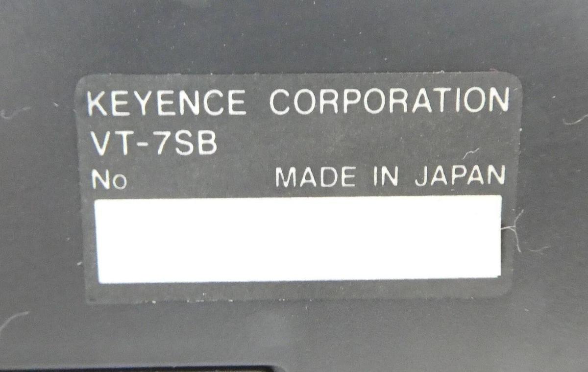 Used Keyence VT-7SB 8" LCD Interface Touch Panel Display TEL Tokyo Electron Working