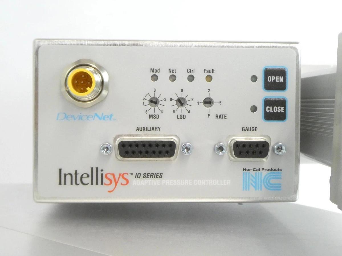 Used Nor-Cal Products 0190-19133 Throttling Pendulum Valve IQ Series AMAT Working