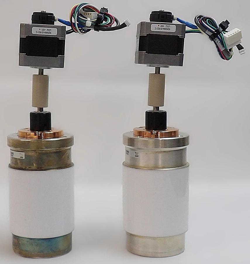 Used Meiden 12100002 Variable Vacuum Capacitor Lot of 2 Working