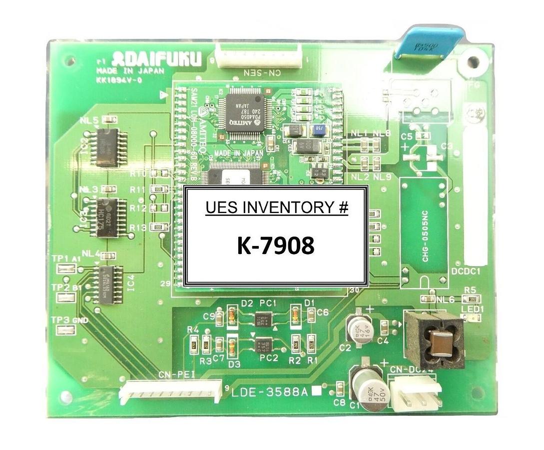 Used Daifuku LDE-3588A Automation Processor PCB SAM21-B4 Working Surplus