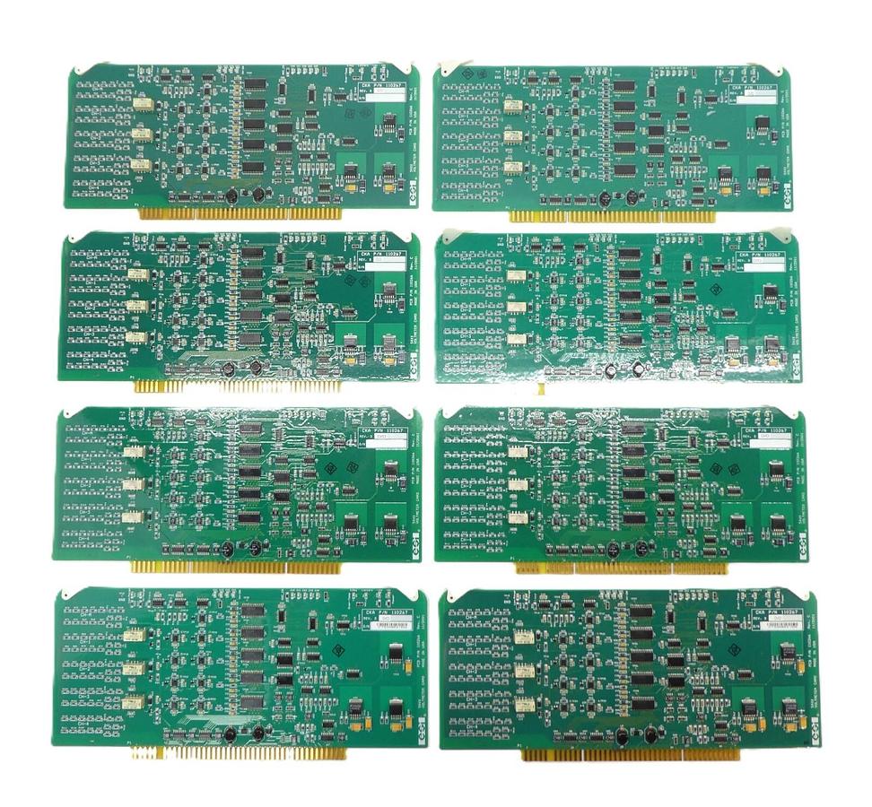 Used ESI Electro Scientific Industries 110266 Voltmeter PCB Card 110267 Lot of 8