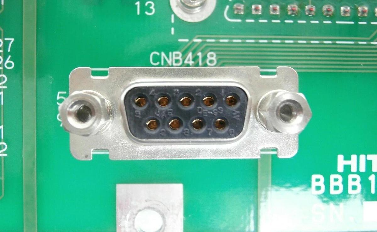 Used Hitachi BBB14-01 Backplane Board PCB M-712E Shallow Trench Etcher Working