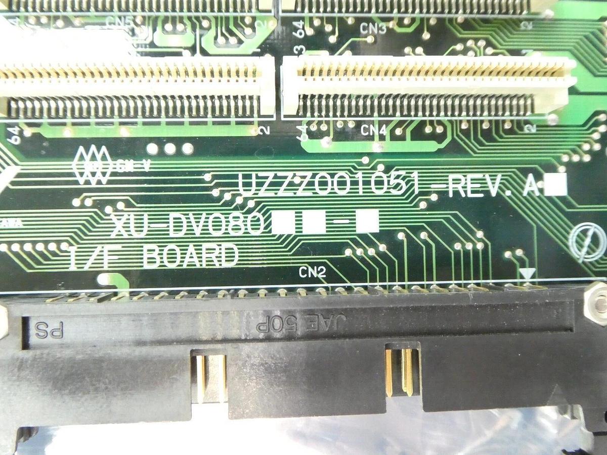 Used Yaskawa Electric XU-DV080 Linear Motor I/F PCB UZZZ001051 Nikon NSR Working