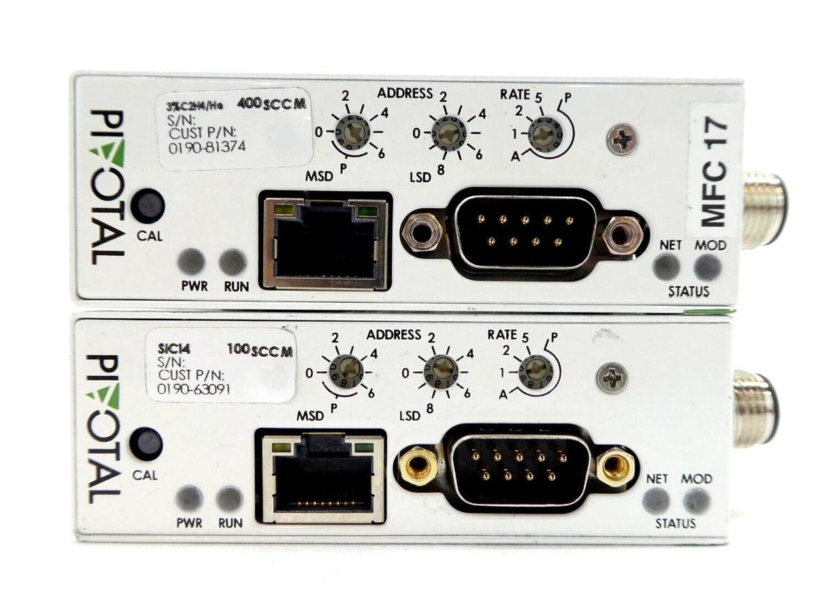 Used Pivotal Systems GFC Mass Flow Controller MFC 32-03000 32-02783 Lot of 12 Working