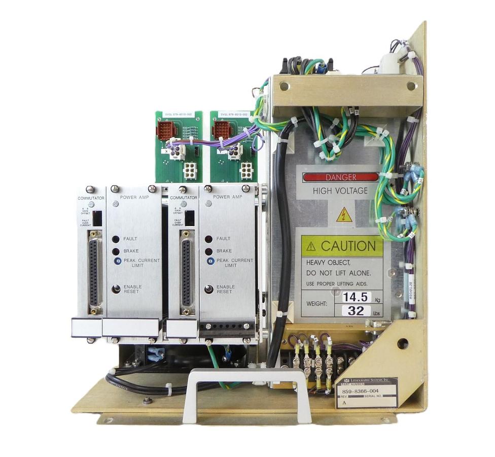 Used SVG Lithography Systems 859-8366-004 Power Supply Module Assembly ASML Surplus
