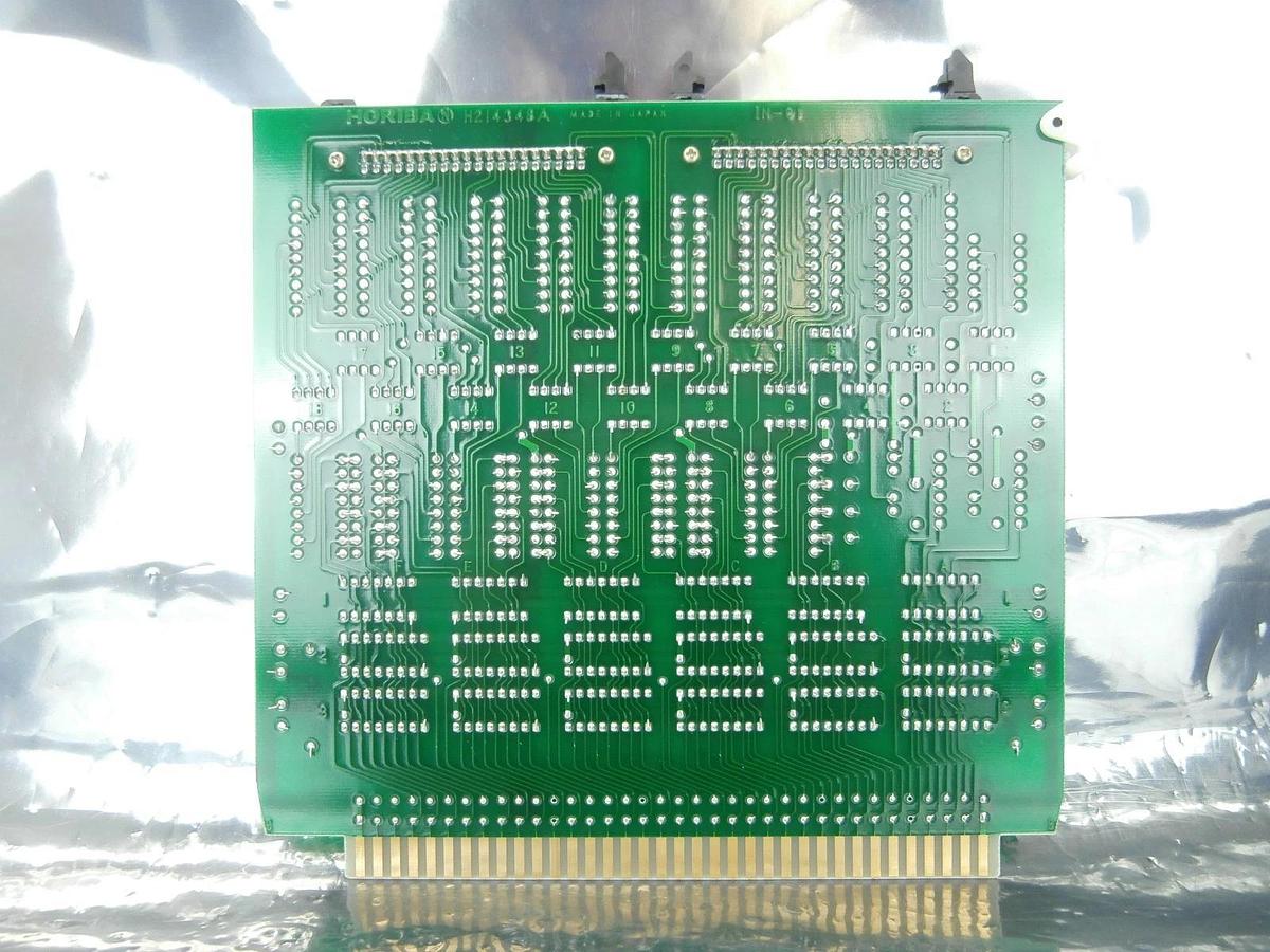 Used Horiba H214348A Signal Input Board PCB Card IN-01 PD-201A Used Working