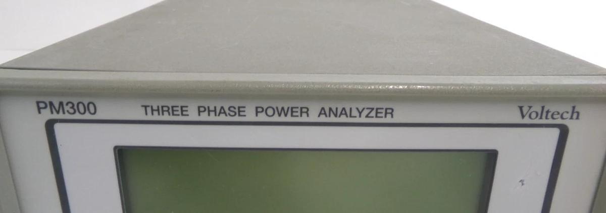 Used Voltech PM300 Three Phase Power Analyzer Reseller Lot of 2 Untested Surplus