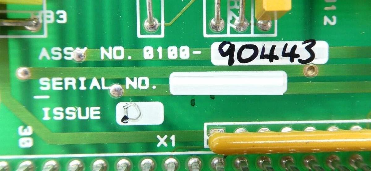 Used AMAT Applied Materials 0100-90443 Spin Window PCB Card Working Surplus