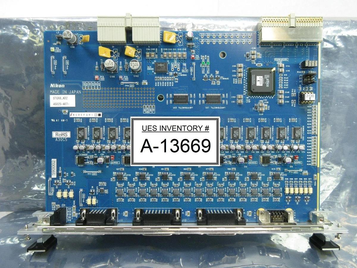 Used Nikon 4S025-407 Processor PCB Card STGX8_AD2 NSR-S620D ArF Immersion Used