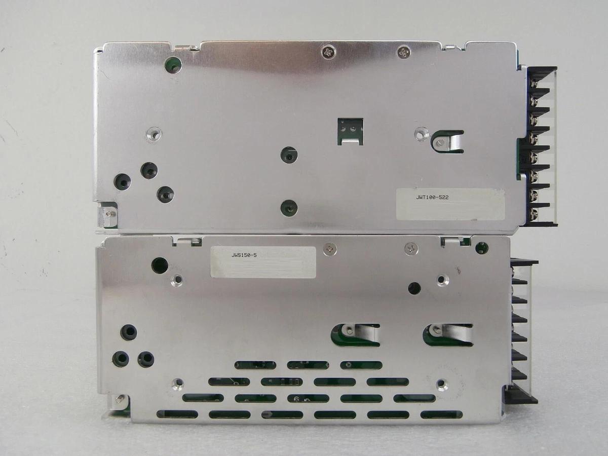 Used Lambda PCB Rack Power Supply Set of 2 JWS150-5 JWT100-522 Hitachi I-900SRT Spare