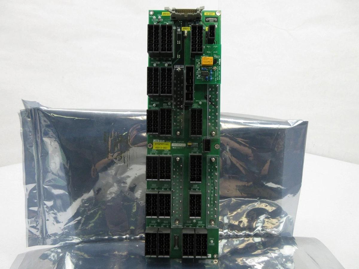 Used Nikon 4S013-382 Backplane Board PCB STGPWTX4A with 4S005-346-1 NSR System Used