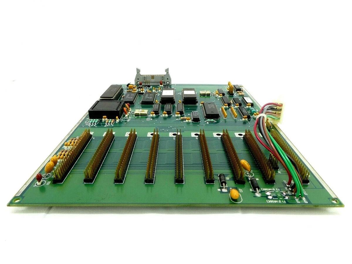 Used Brooks Automation 116199 Interface Board Backplane PCB Working Surplus
