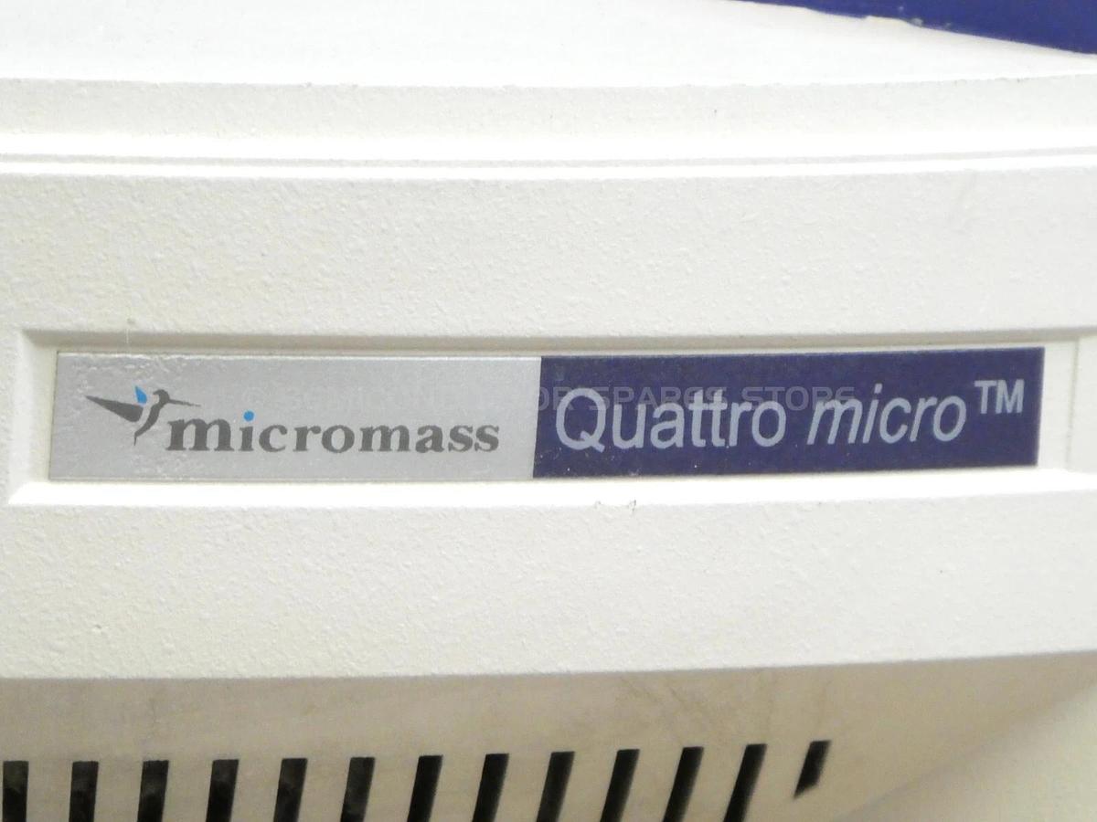 Used Micromass Quattro Micro API Tandem Quadrupole Mass Spectrometer Waters Untested