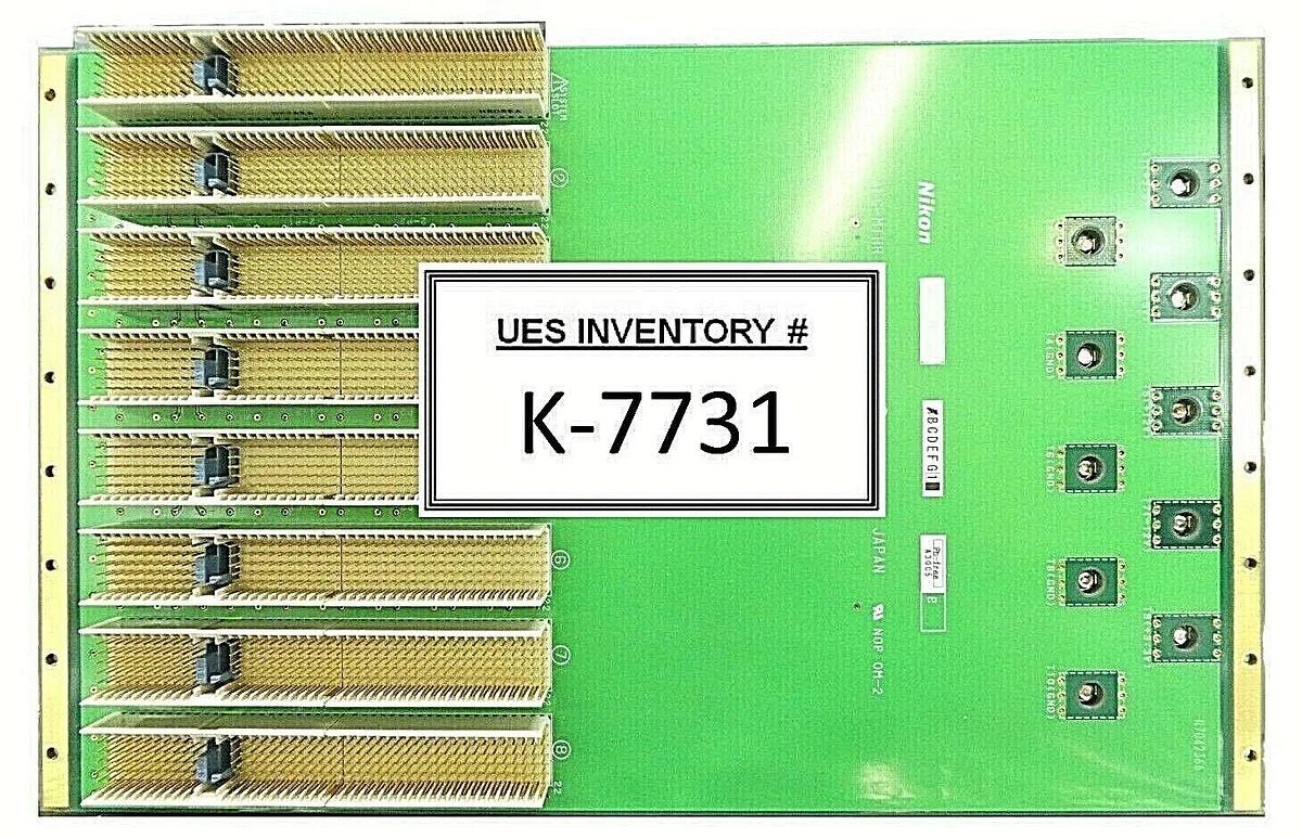Used Nikon 4S019-383-Ⓐ ALG-MTHR Backplane PCB 660-CPCI08WAN-2 PICMG 2.0 NSR FX-601F