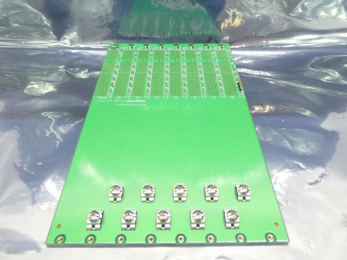 Used Nikon 4S019-383-Ⓐ ALG-MTHR Backplane PCB 660-CPCI08WAN-2 PICMG 2.0 NSR FX-601F