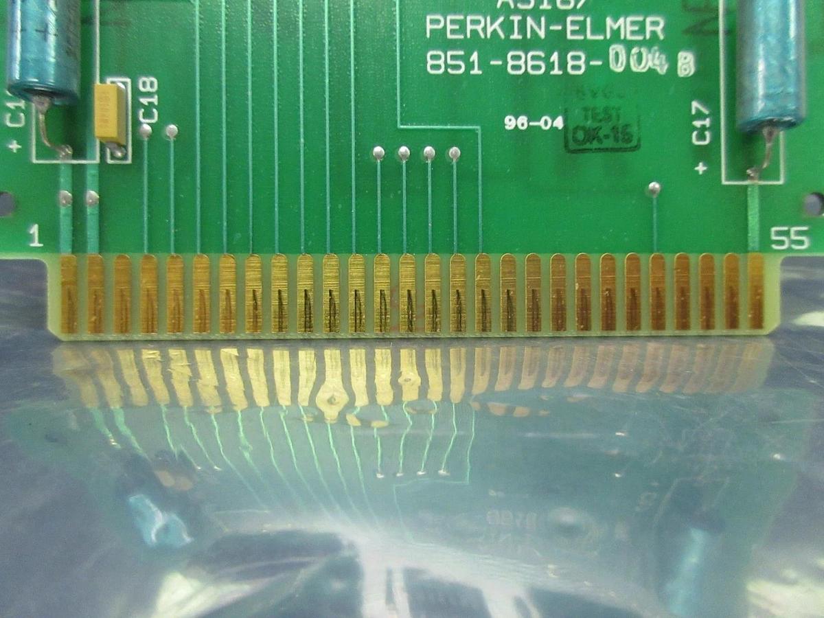 Used Perkin-Elmer 851-8618-004 Processor PCB Card A5167 Rev. B SVG ASML 90S Used