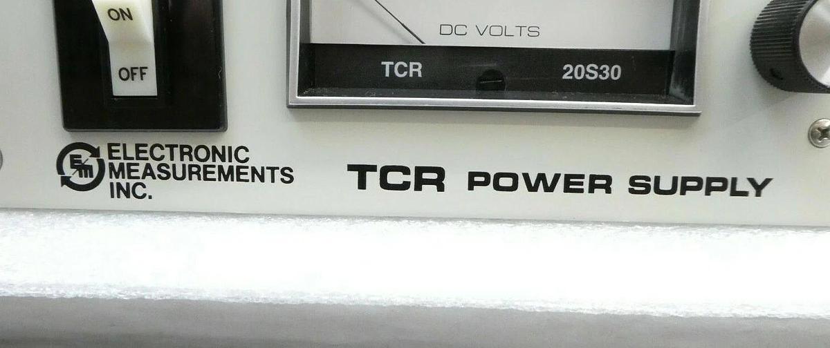 Used Lambda EMI 00470275 Power Supply TCR 20S30 Varian VSEA H5466001 Working Surplus
