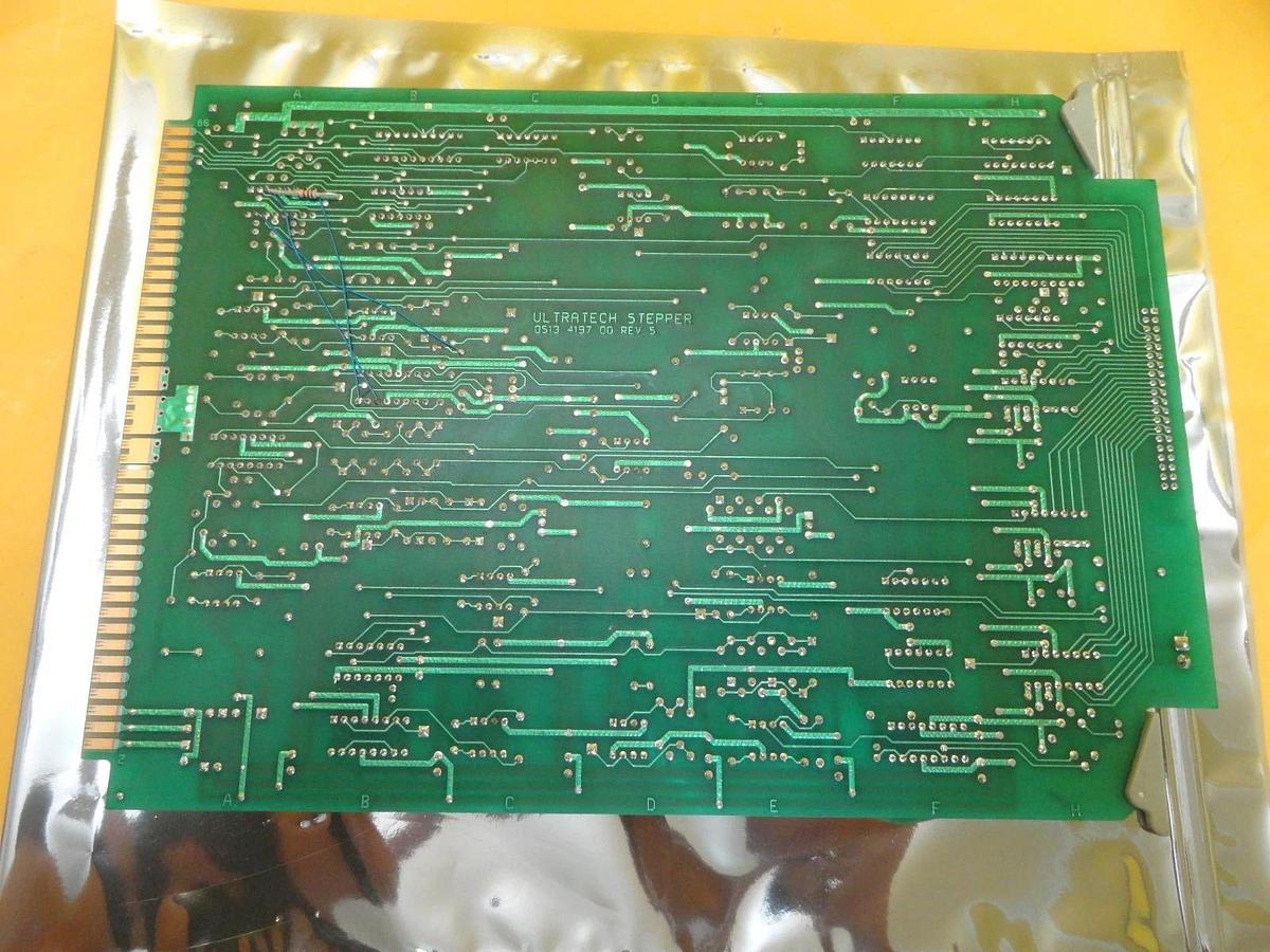 Used Ultratech Stepper 0513 4197 00 Servo Stage PCB Card Semifusion Model 152 Used