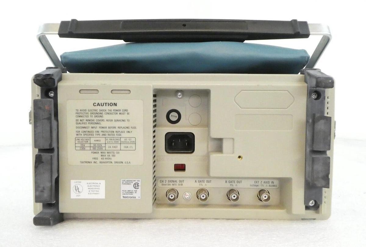 Used Tektronix 2465 4-Channel 300mhz Portable Analog Oscilloscope Untested Surplus