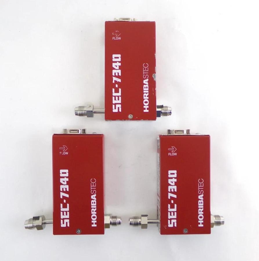 Used Horiba STEC SEC-7340M Mass Flow Controller MFC 5 SLM Reseller Lot of 5 Surplus