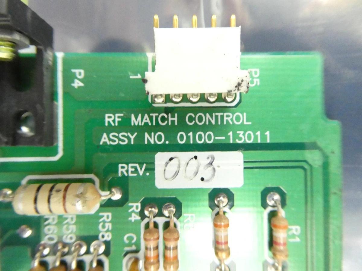 Used AMAT Applied Materials 0100-13011 RF Match Control PCB Working Surplus