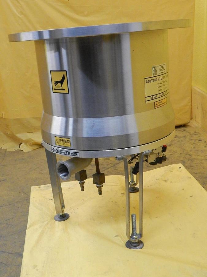Used Osaka TG3413E Compound Molecular Pump Set with TC3200 Controller Tested Working