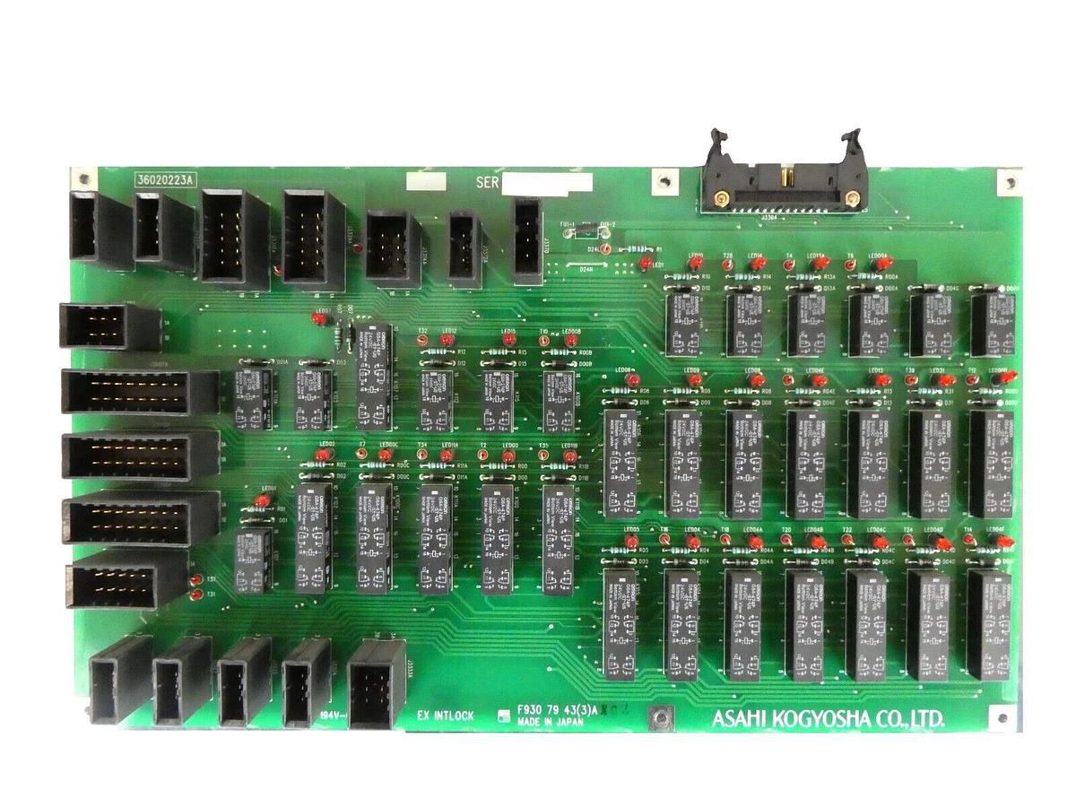 Used Asahi Kogyosha F930 79 43(3)A EX Intlock PCB 36020223A Nikon NSR-S307E Working
