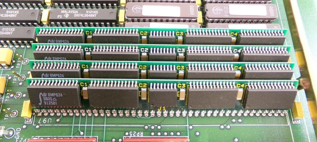 Used KLA Instruments 710-044018-00 Bit Mapped Memory PCB Working Surplus