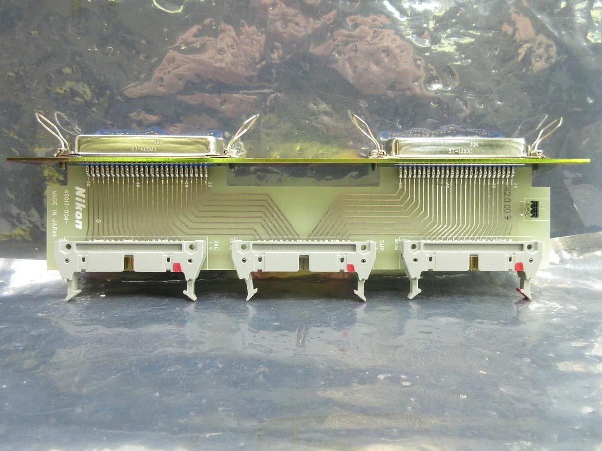 Used Nikon 4S013-004 Interface Board PCB NSR-1755G7A Step-and-Repeat G-Line Used
