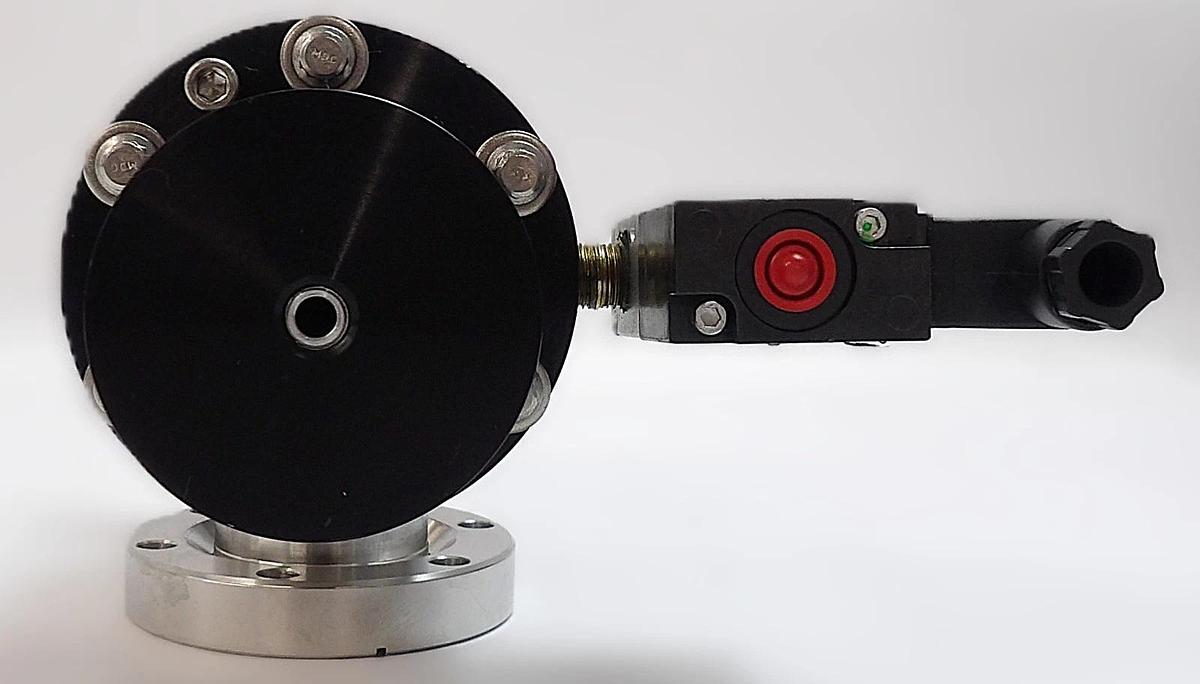 Used MDC Vacuum Products 313029-03 Pneumatic Angle Valve AV-150M-P-03 Working