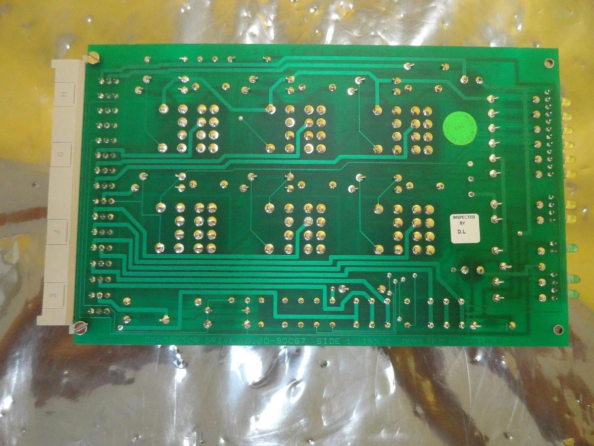 Used AMAT Applied Materials 0100-90385 Contactor Drive PCB Card No Face Used Working