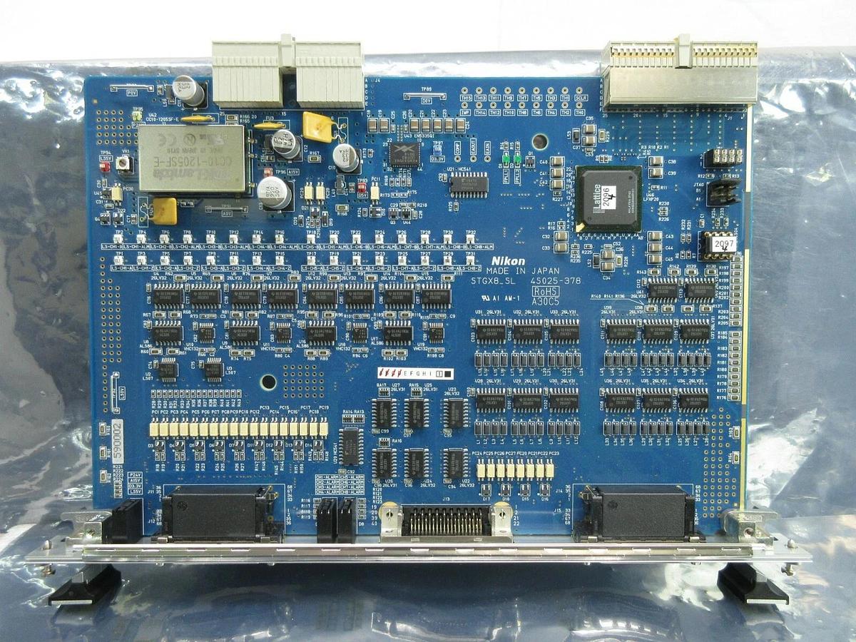 Used Nikon 4S025-378 Processor PCB Card STGX8_SL NSR-S620D ArF Immersion Scanner Used