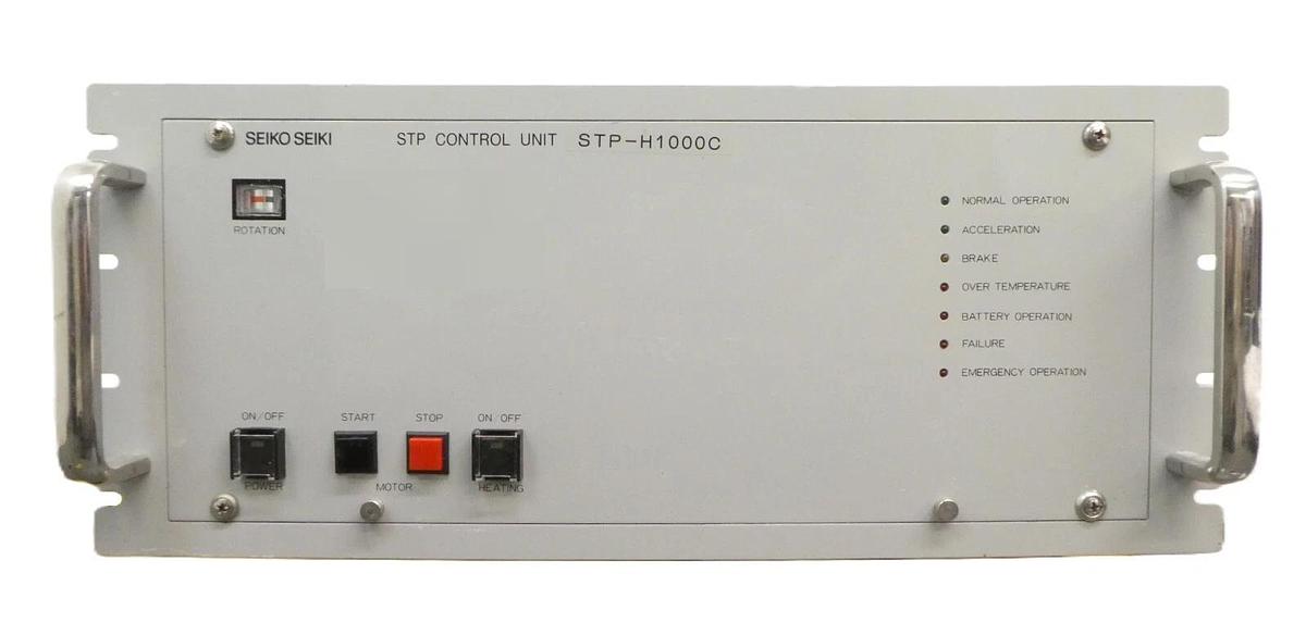 Used STP CONTROL UNIT Seiko Seiki SCU-H1000C Turbomolecular Pump Controller Working