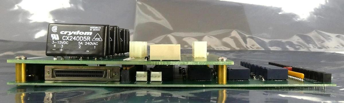 Used AMAT Applied Materials 0100-01911 AC Gas Heater Control Module PCB Working