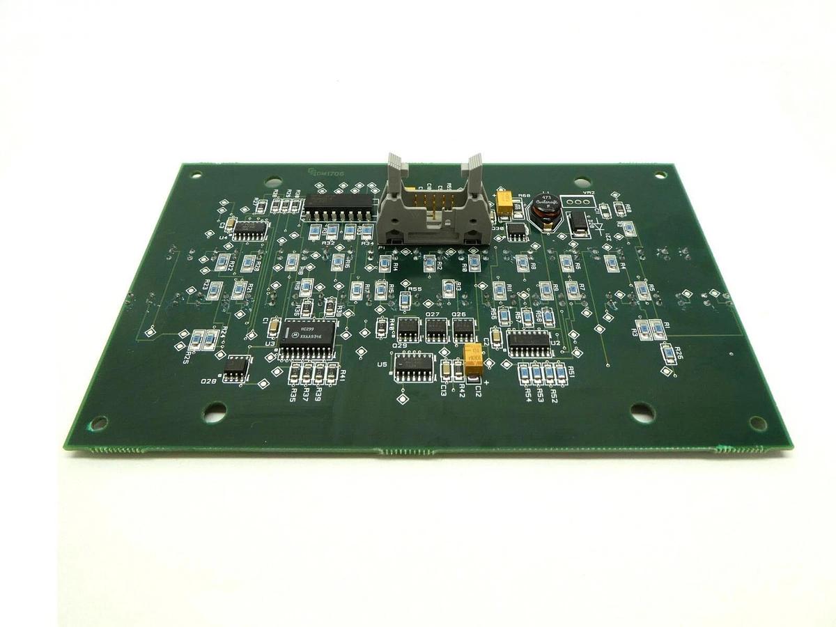 Used SCP Santa Clara Plastics KDM-1609303-52 8" Elevator COMB Board .25" Pitch PCB