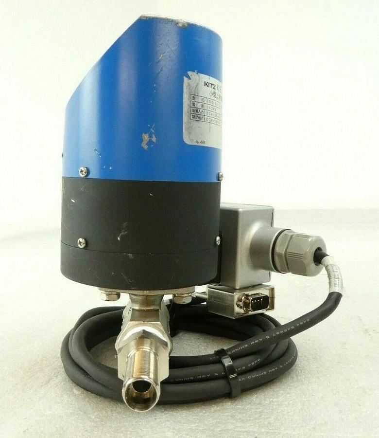 Used KITZ SCT RDS124-2 Electric Actuator Valve KELMO Lot of 3 TEL Trias Working Spare