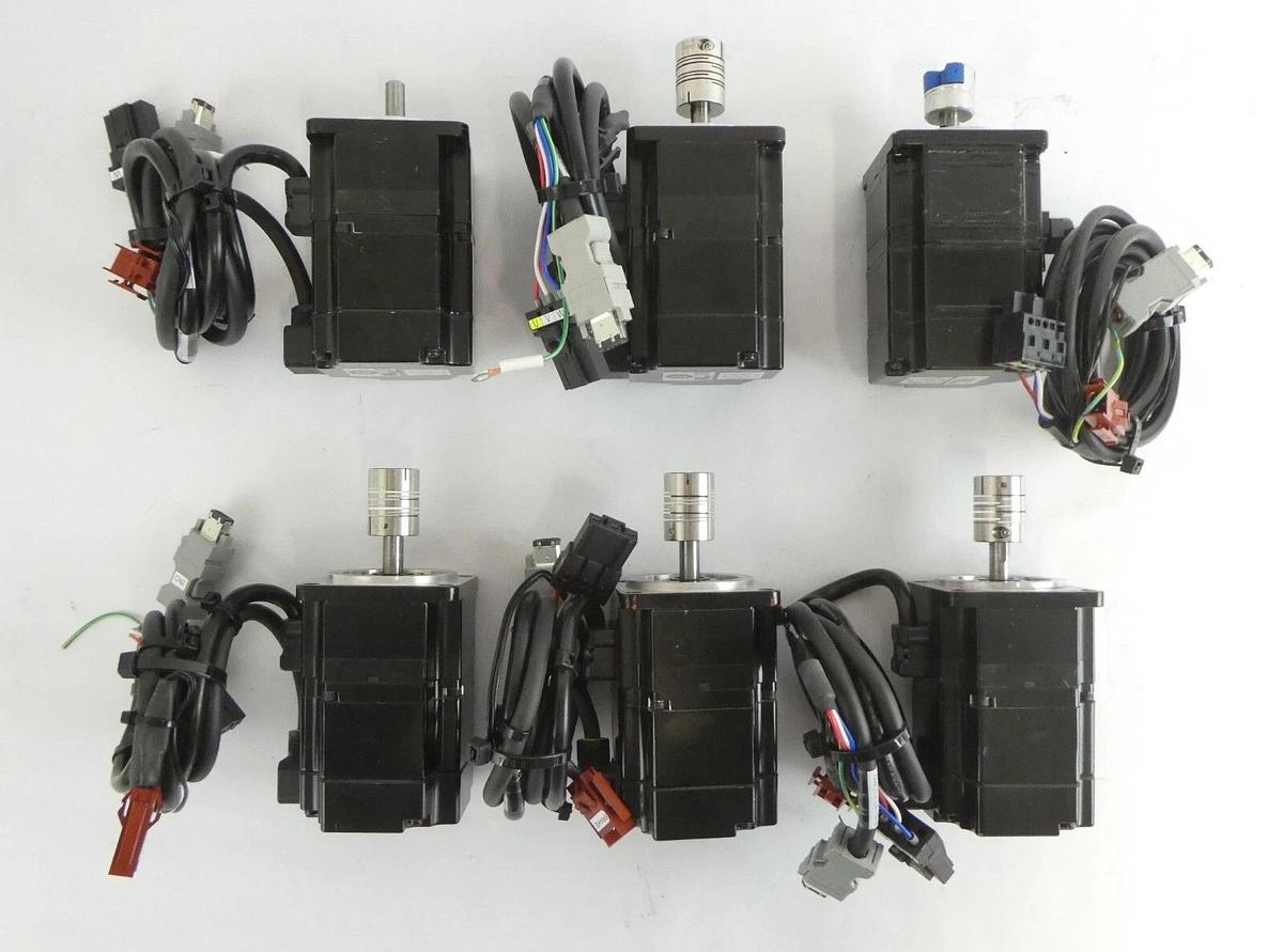 Used Yaskawa SGMPH-01AAE-YA11 SGMPH-01AAE-YA13 Servo Motor Lot of 10 Working