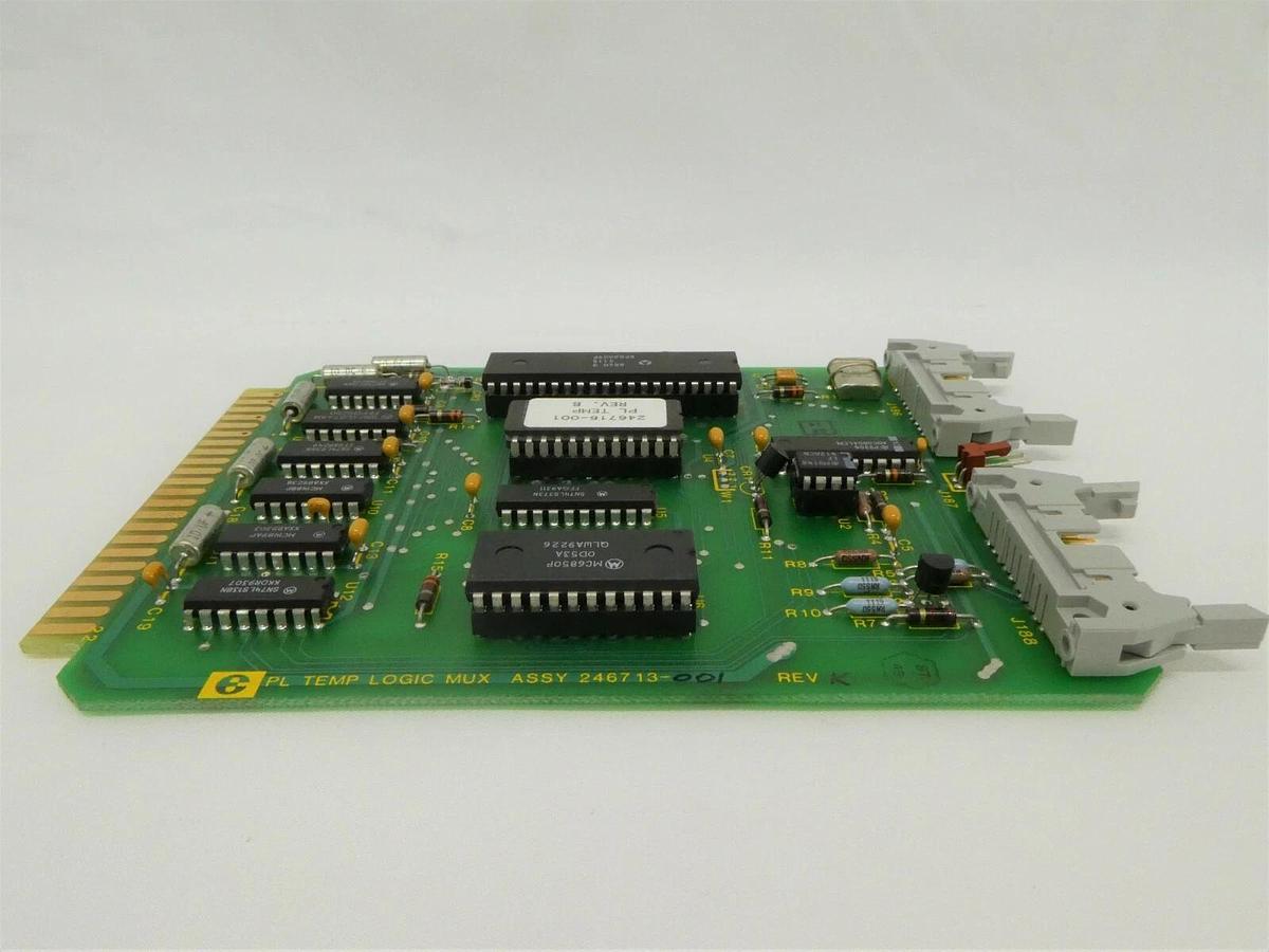Used Electroglas 246713-001 PL TEMP Logic Mux Card PCB Horizon 4085X Working