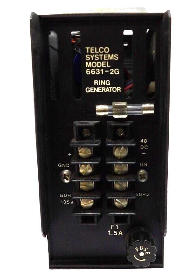 Used 6631-2G I2 Telco Systems Ring Generator Module 6631-2G Working Surplus