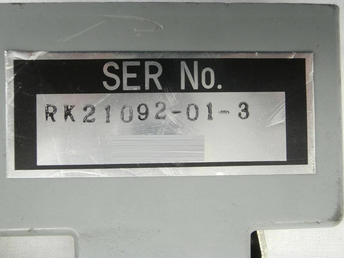 Used Seiko Seiki RK21092-01-3 TMP Turbomolecular Pump Cable 26 Foot 8M Turbo Working
