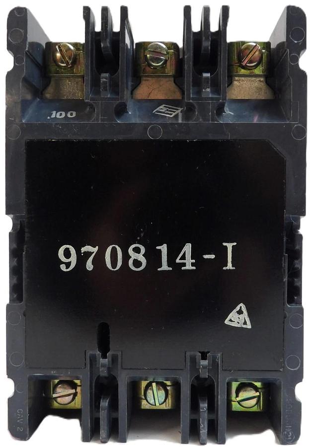 Used Siemens VDE 0660/IEC 947-2 3 Pole Circuit Breaker Working