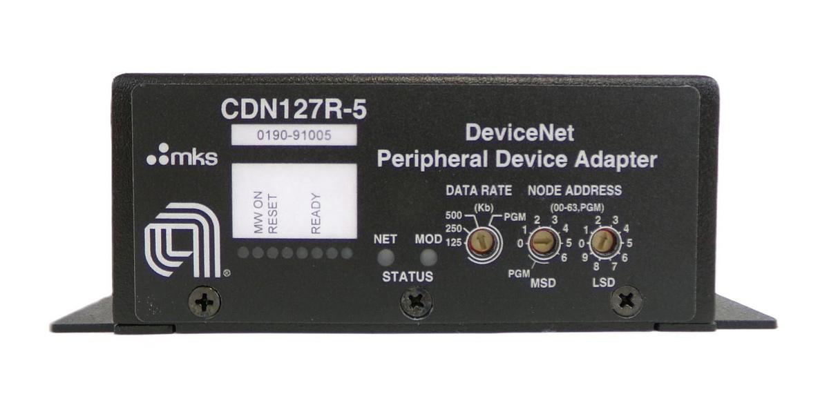 MKS Instruments CDN127R-5 DeviceNet Peripheral Adaptor AMAT 0190-91005 New