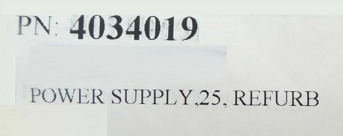 Refurbished Spellman X695 25kV Power Supply RHR25P250X695 Varian F1382001 Refurbished Spare