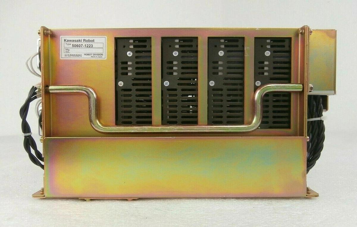 Used Kawasaki 50607-1223 Robot Controller 50999-2079 PY2B015K0XXVP02 Untested As-Is